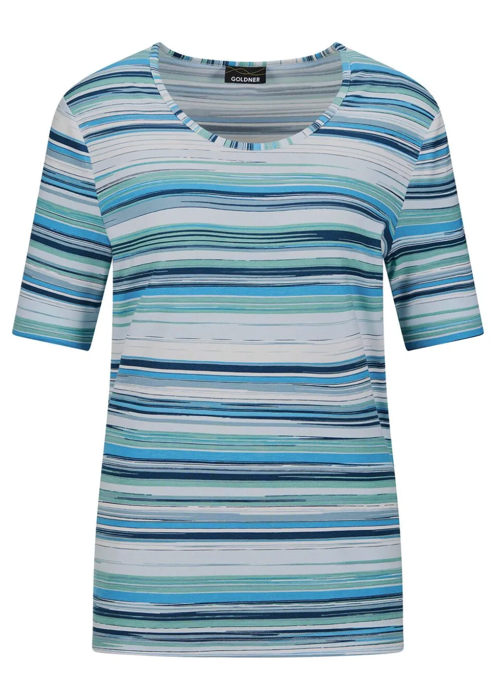 T-shirt en viscose avec motif à rayures