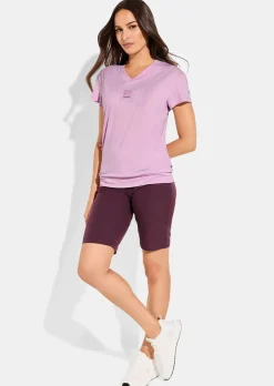 T-shirt fonctionnel avec encolure en V