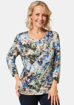 T-shirt imprimé à couleurs vives