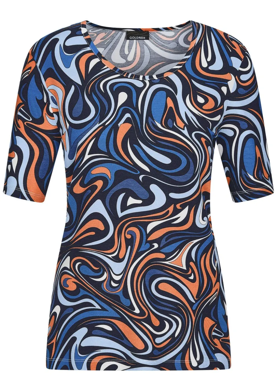 T-shirt imprimé en jersey de viscose