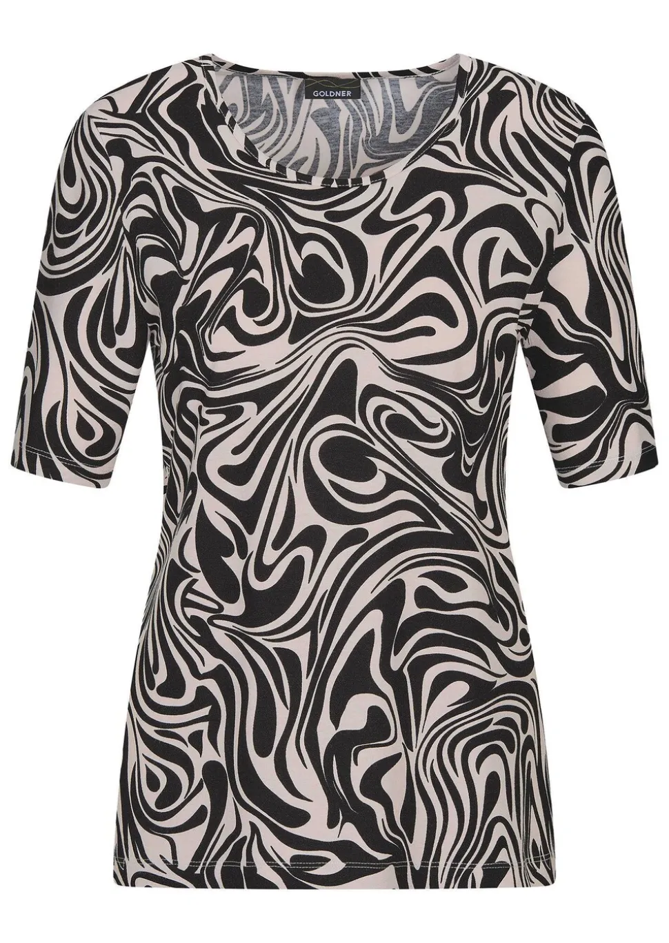 T-shirt imprimé en jersey de viscose