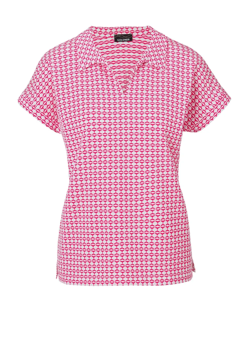 T-shirt à motif jacquard