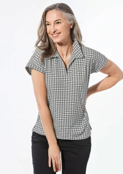 T-shirt à motif jacquard