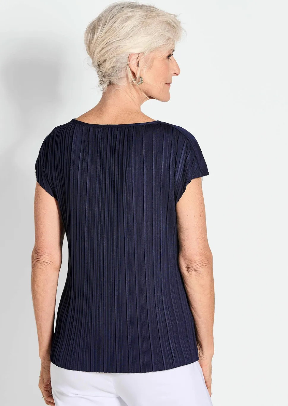 T-shirt plissé