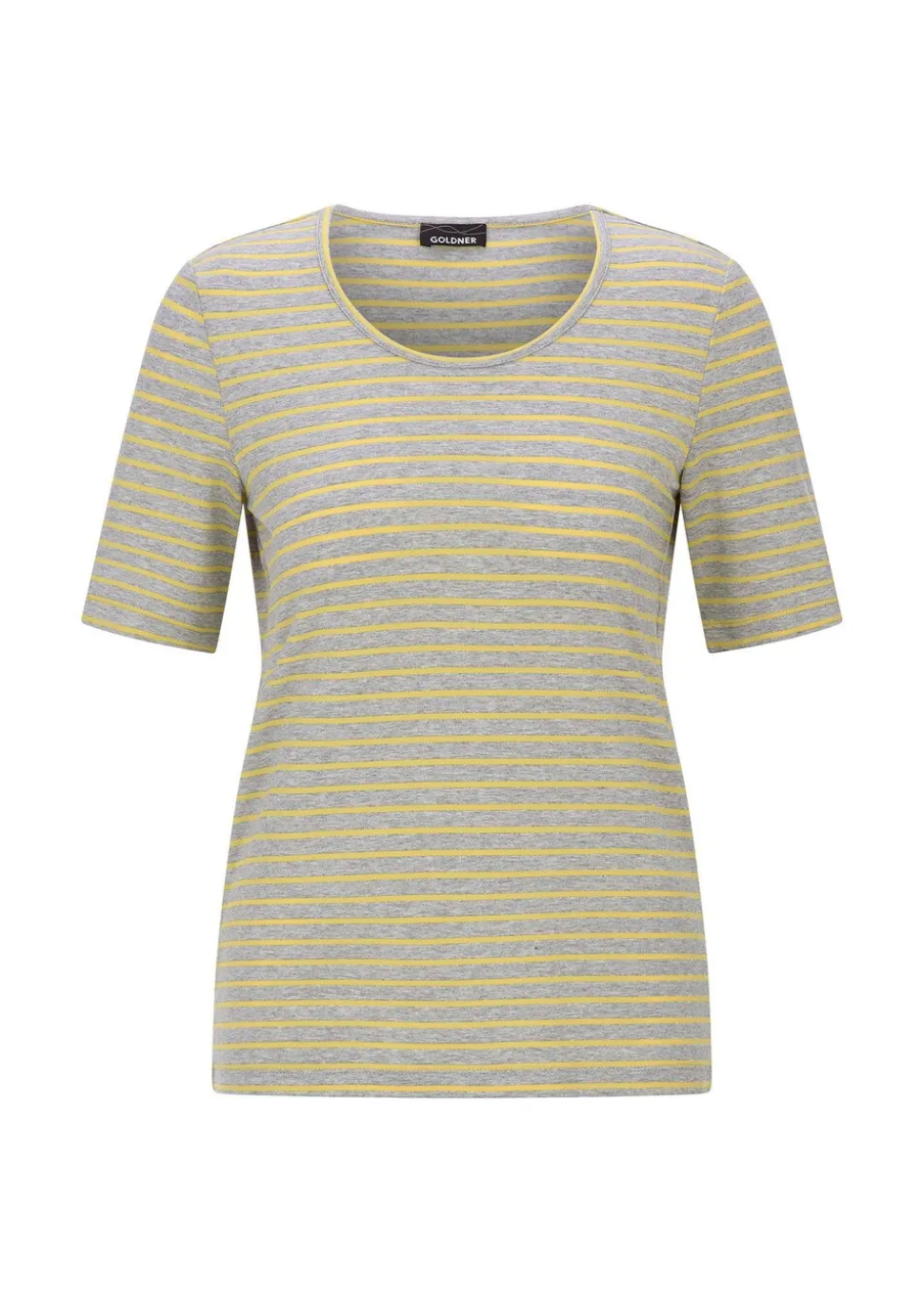 T-shirt rayé avec fil brillant