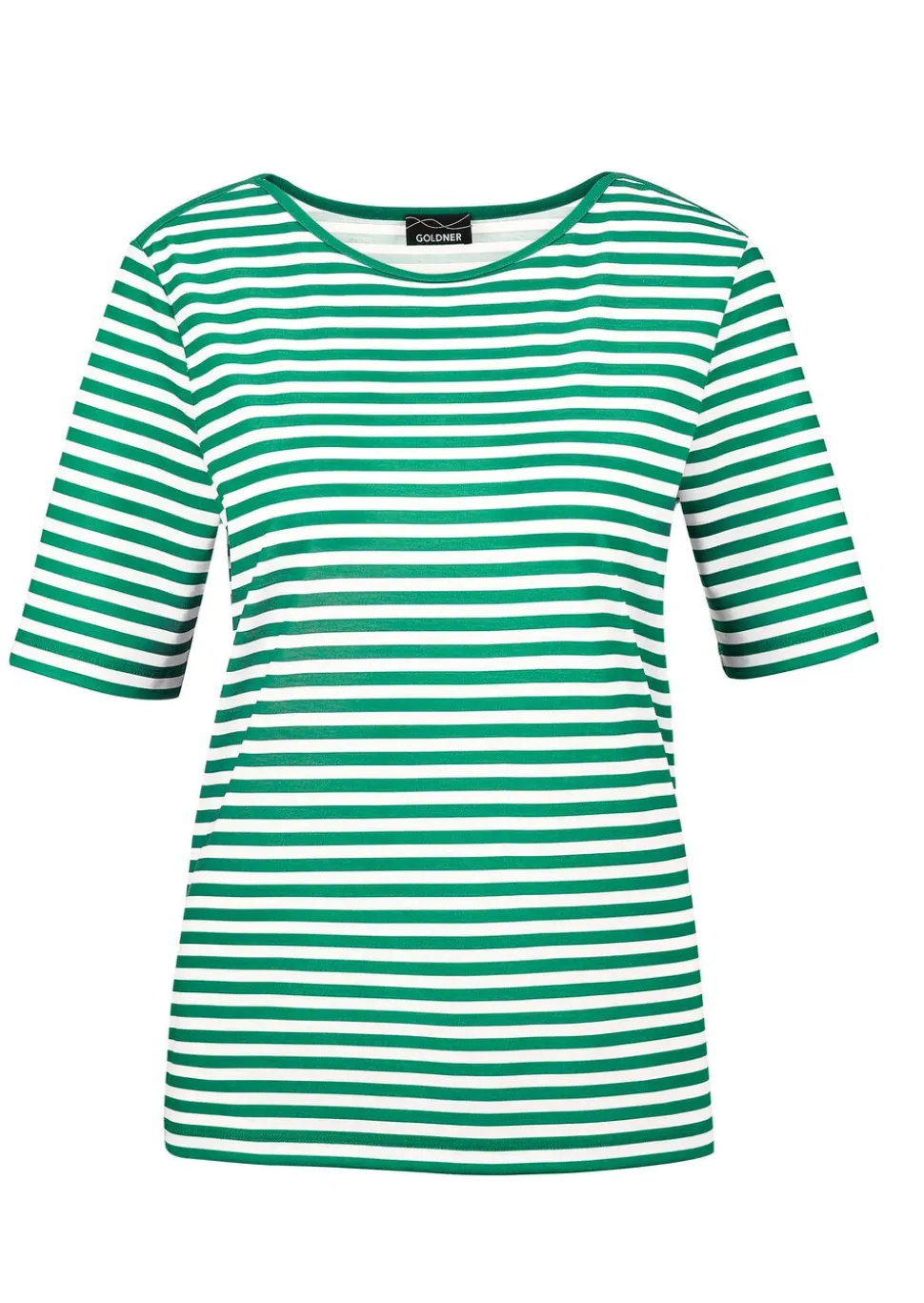 T-shirt à rayures en jersey de viscose