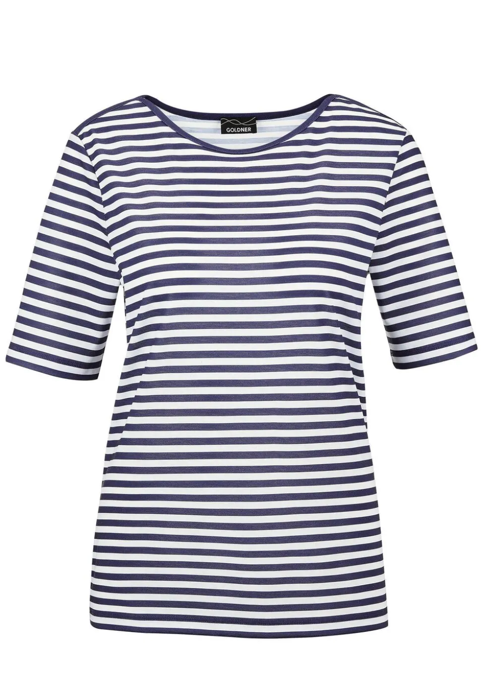 T-shirt à rayures en jersey de viscose