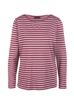 T-shirt à rayures multicolores