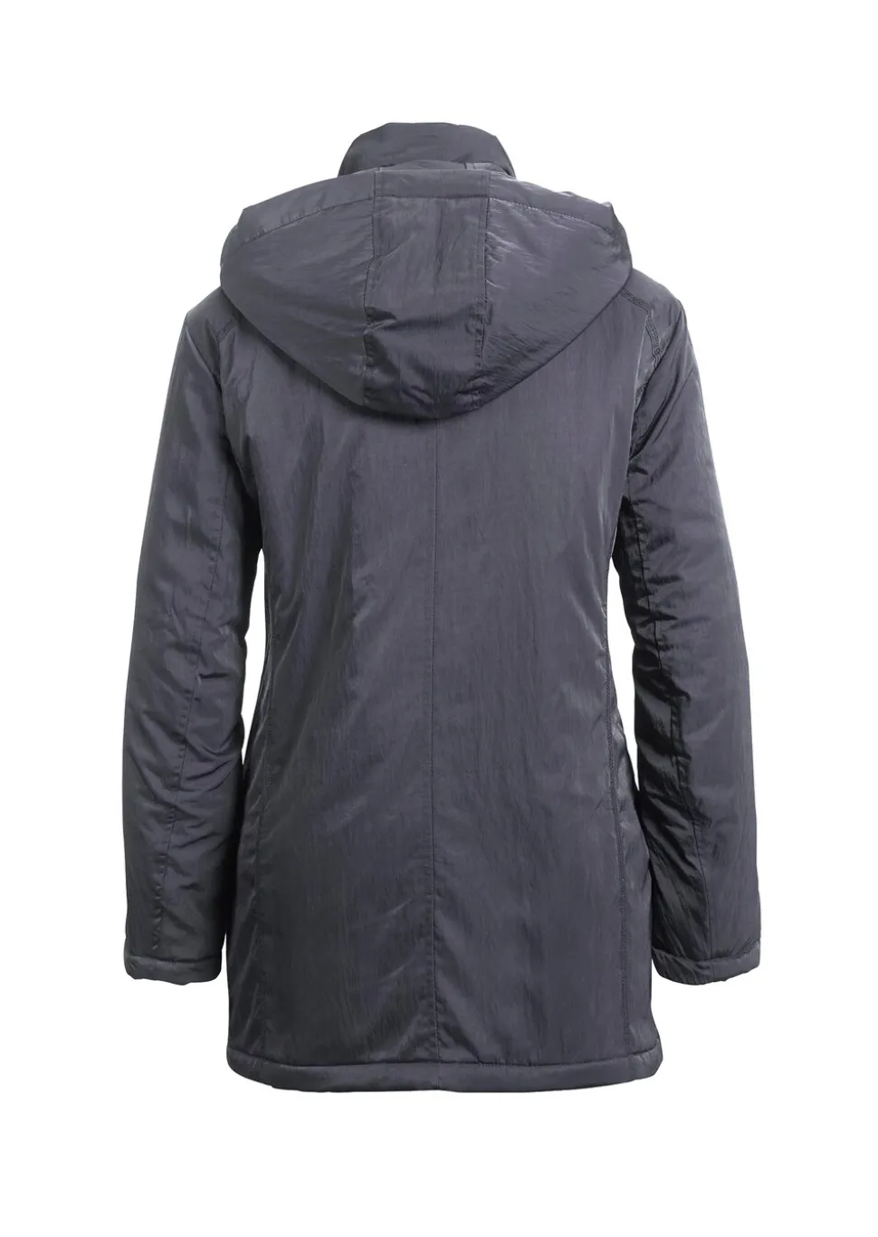 Veste aspect crash avec capuche