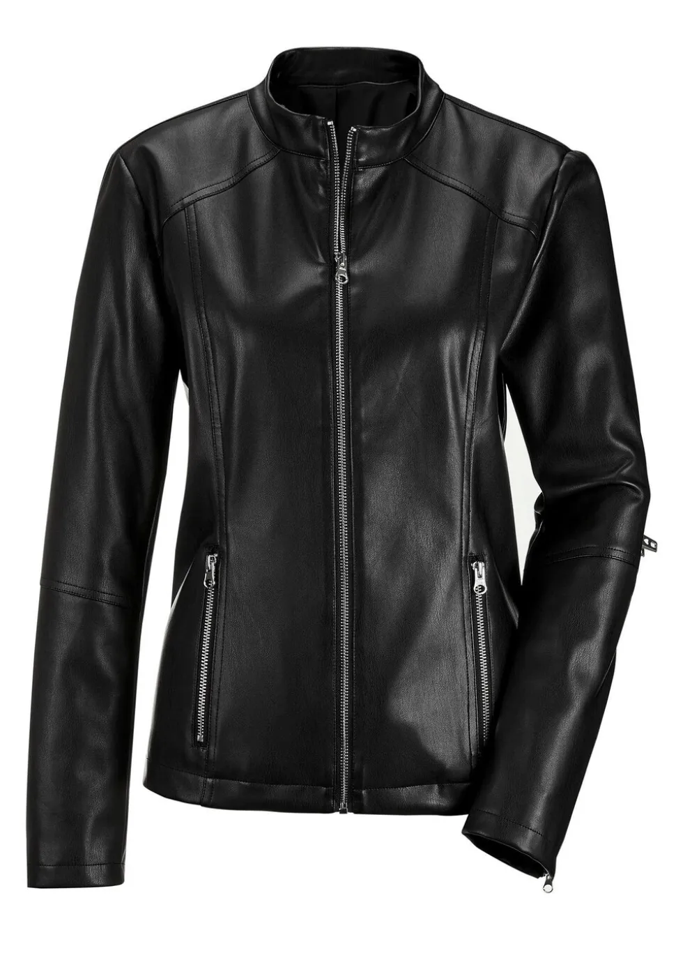Veste aspect cuir