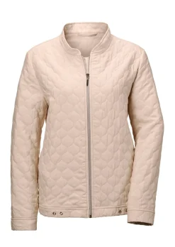 Veste aspect matelassé en nid d'abeille