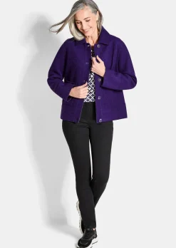 Veste avec teneur en laine douillette.