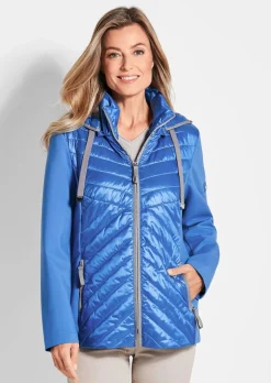 Veste à col droit