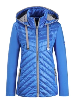 Veste à col droit