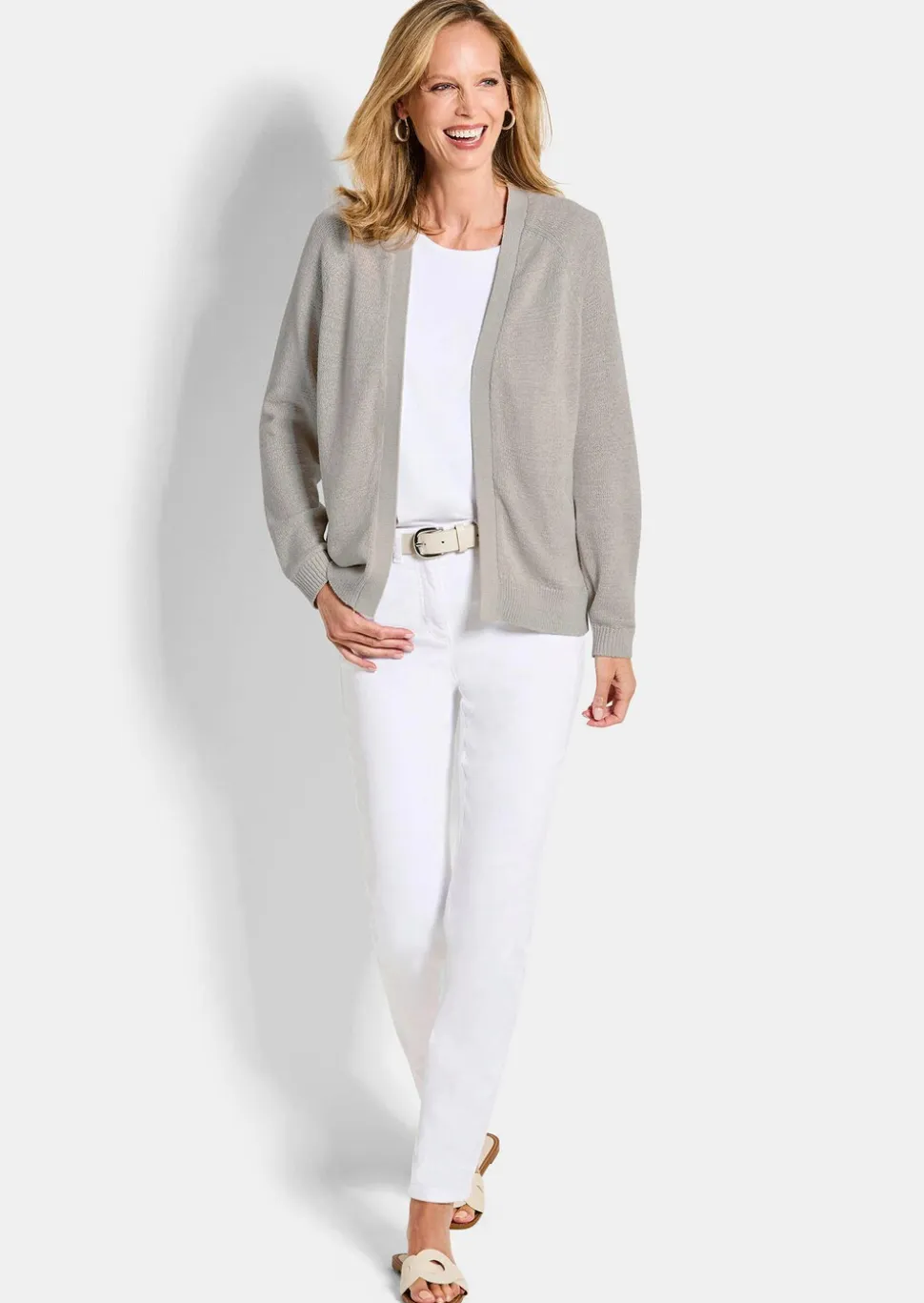 Veste courte en maille ruban