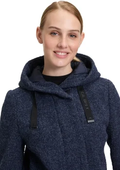 Veste décontractée en bouclette