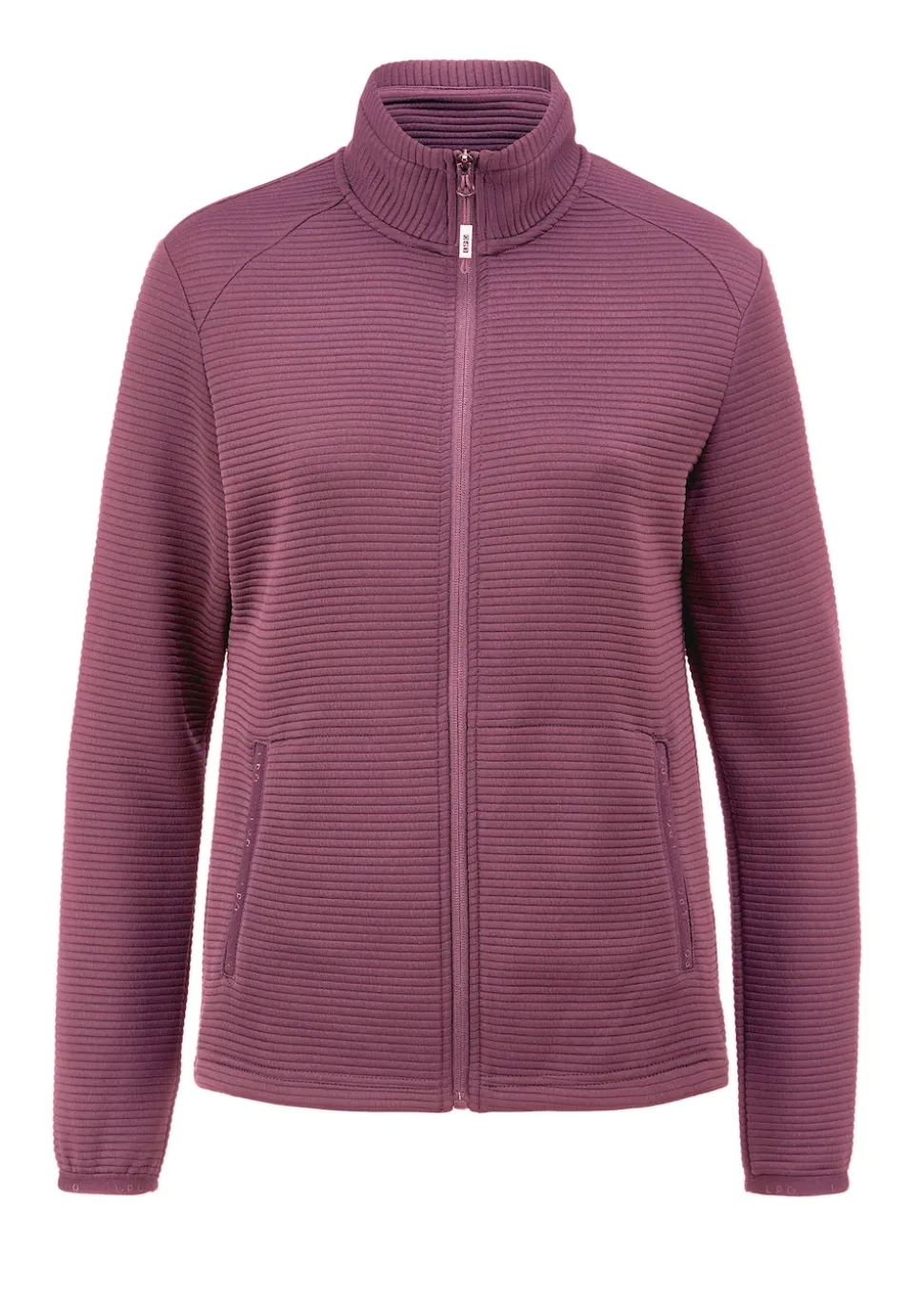 Veste de loisirs en maille côtelée