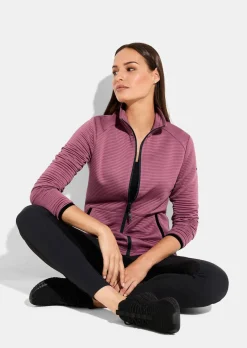 Veste de loisirs en maille côtelée