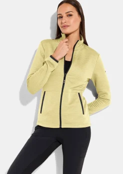 Veste de loisirs en maille côtelée