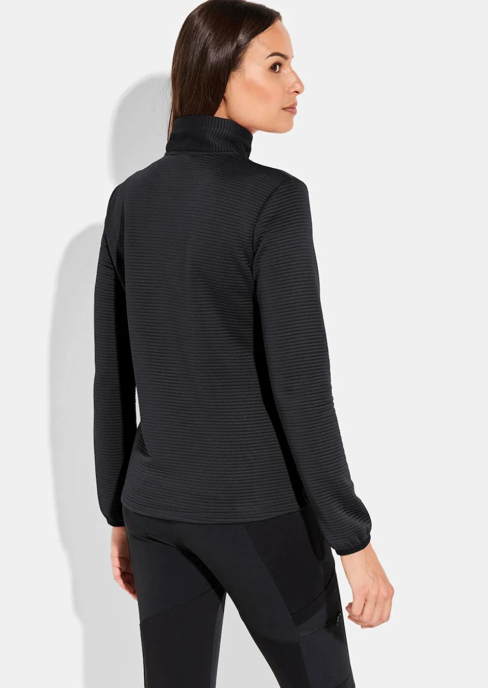 Veste de loisirs en maille côtelée
