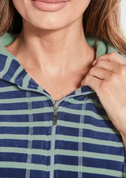 Veste d'intérieur en polaire avec zip