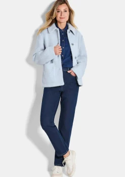 Veste duveteuse, aspect fourrure