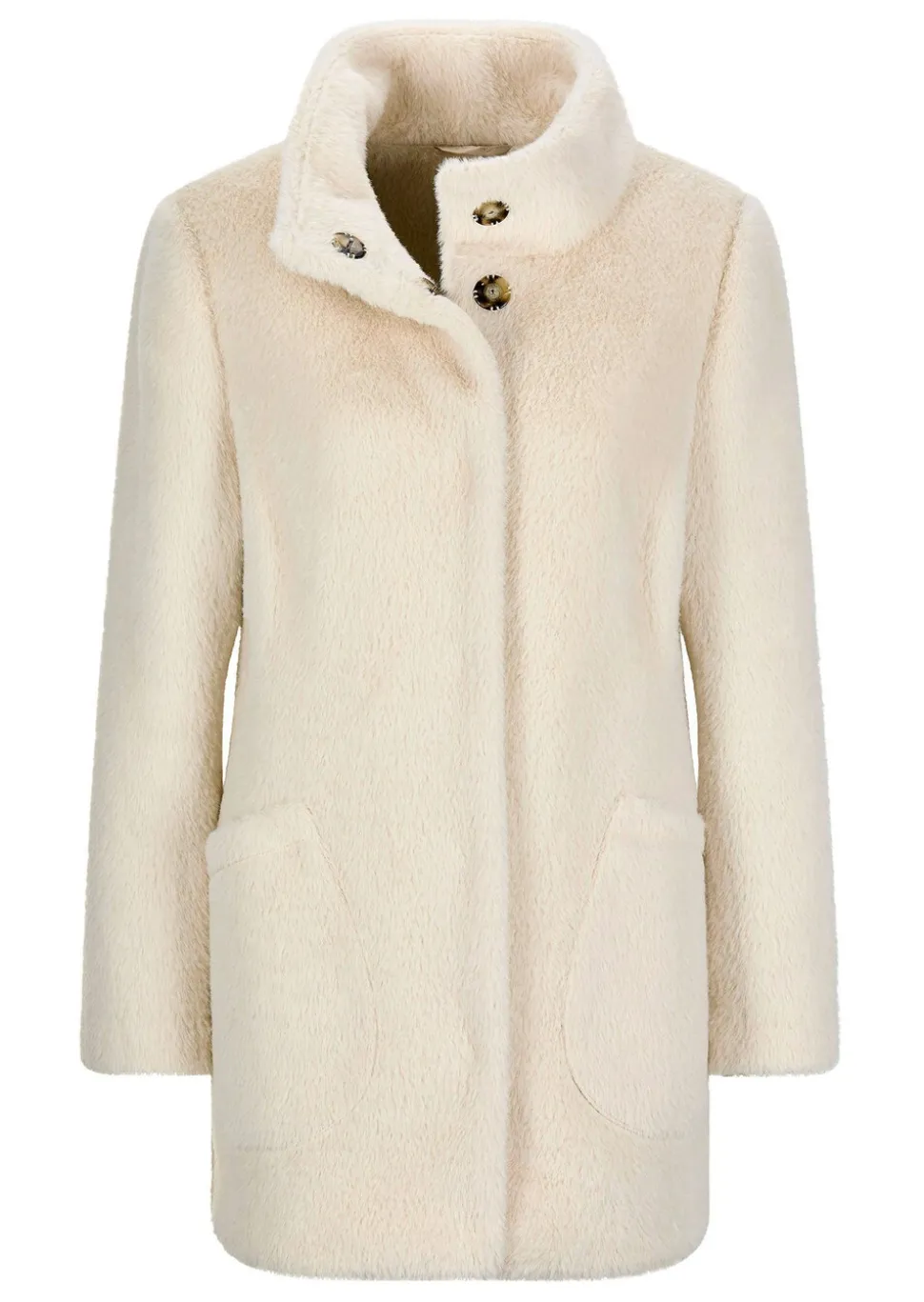 Veste duveteuse avec col montant