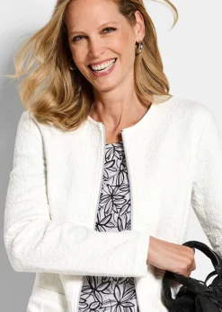 Veste en jersey élégante, confectionnée en coton