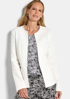 Veste en jersey élégante, confectionnée en coton