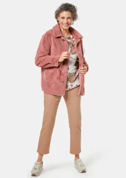Veste en tissu fourrure