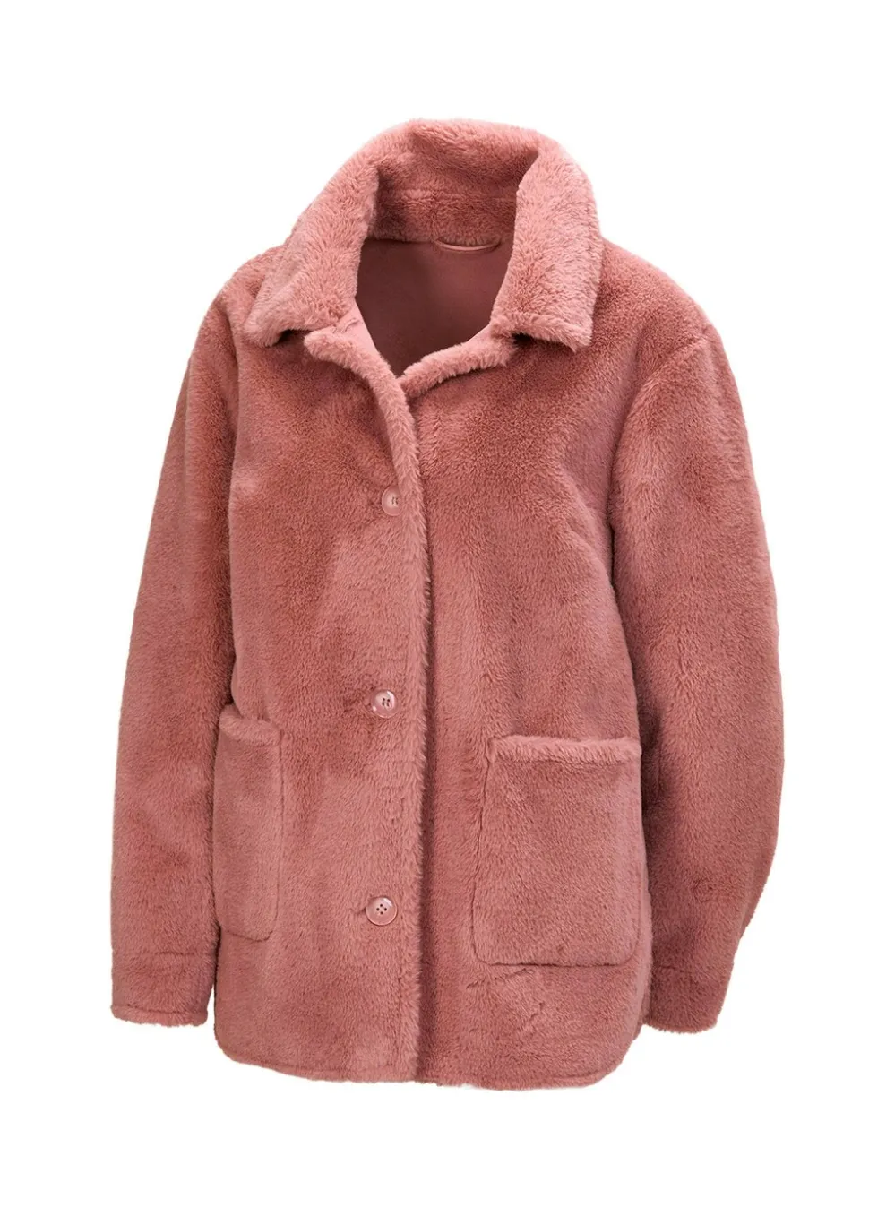 Veste en tissu fourrure