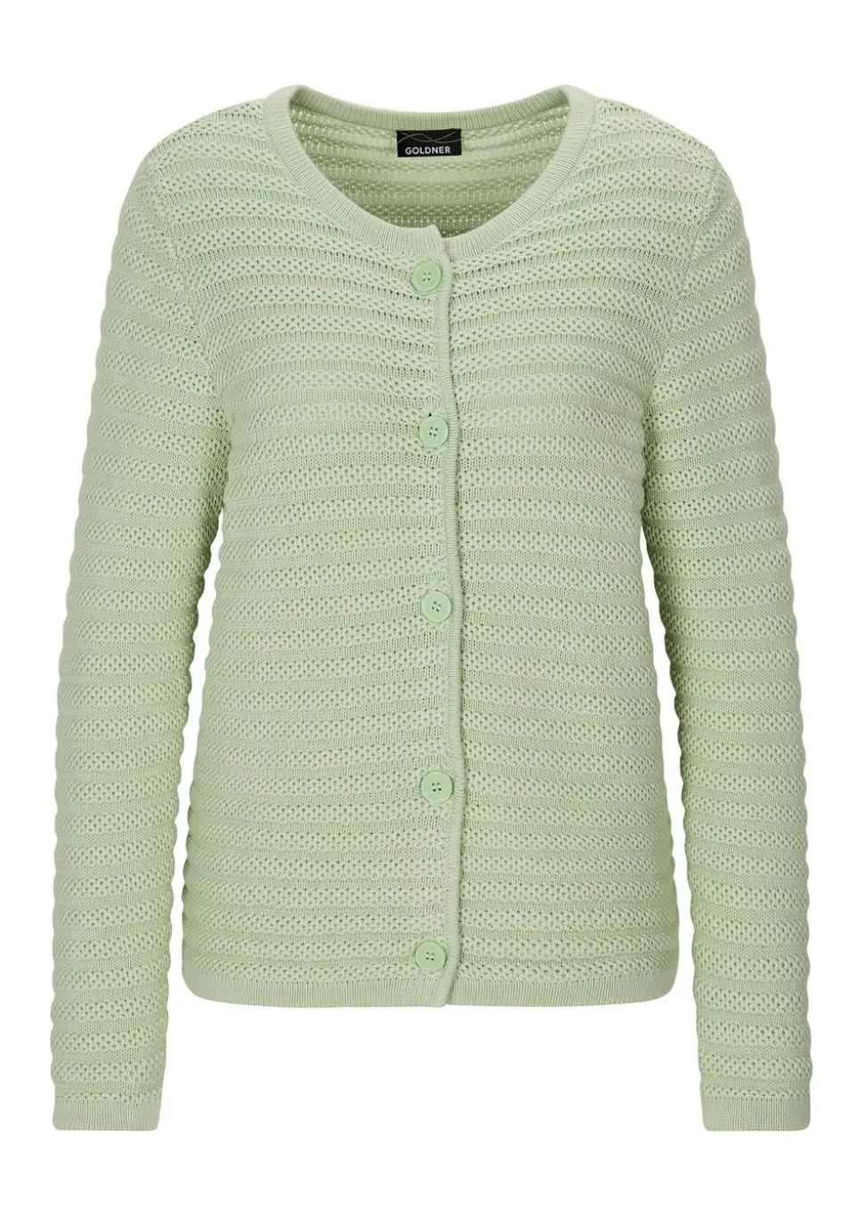 Veste en tricot ajouré pur coton
