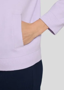 Veste en tricot avec fermeture zippée