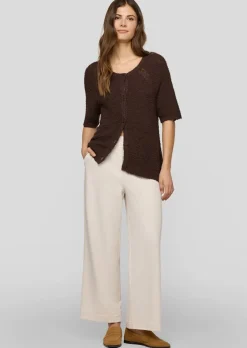 Veste en tricot, avec teneur élevée en coton