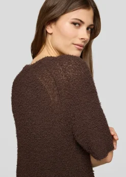 Veste en tricot, avec teneur élevée en coton