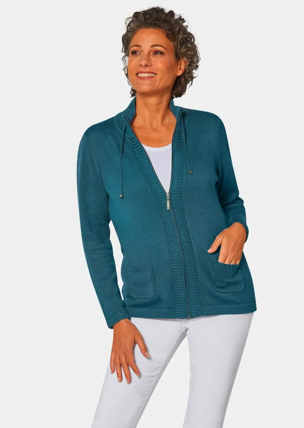 Veste en tricot décontractée