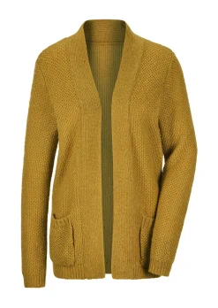 Veste en tricot doux, façon cardigan