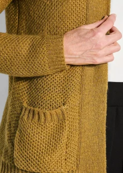 Veste en tricot doux, façon cardigan
