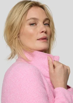 Veste en tricot, façon chemisier