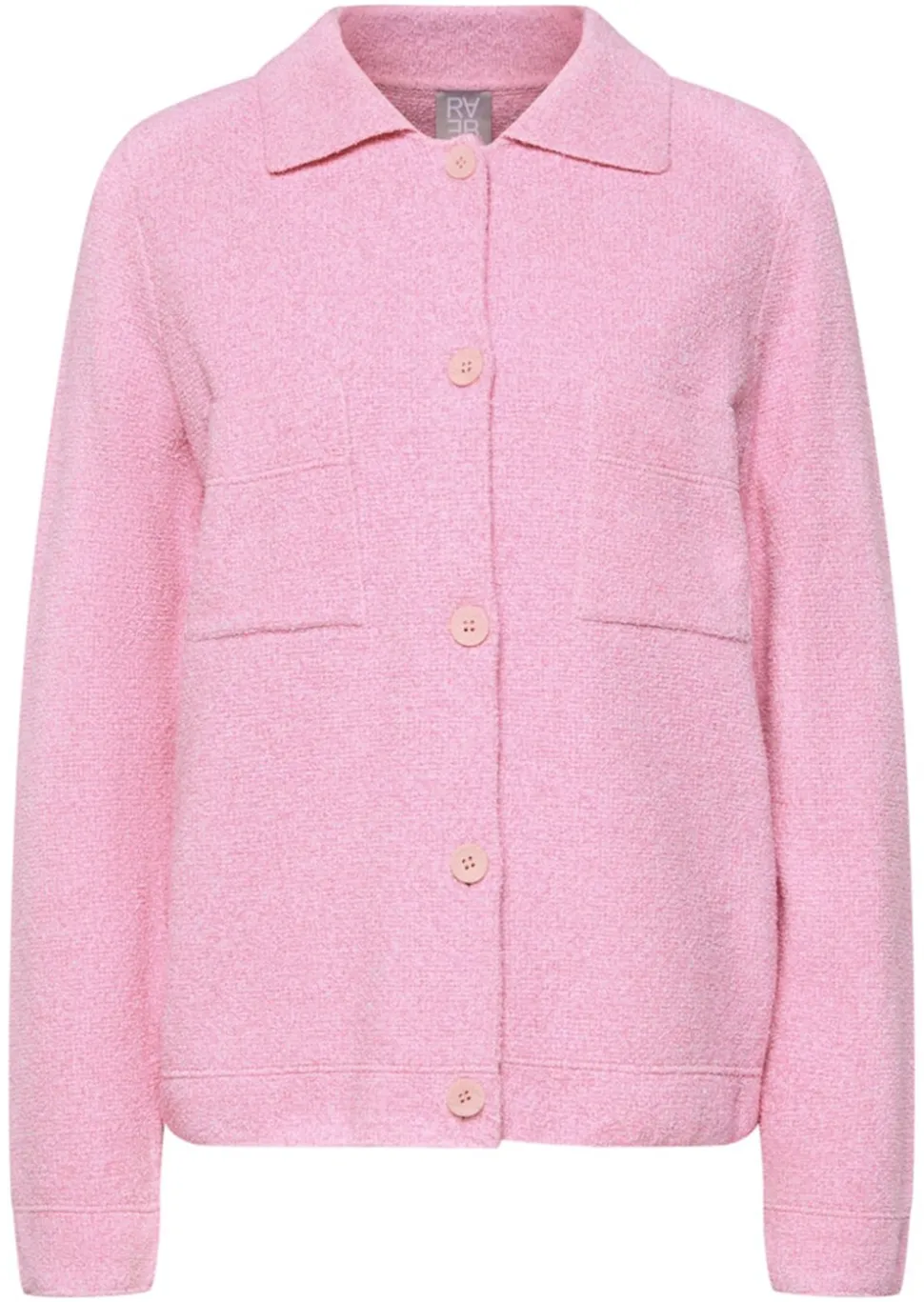 Veste en tricot, façon chemisier