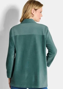 Veste en velours finement côtelé