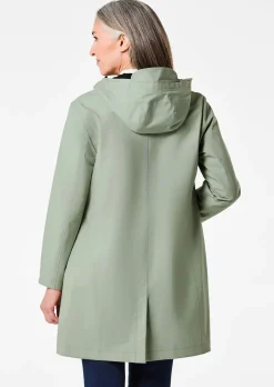 Veste imperméable avec éléments réfléchisseurs