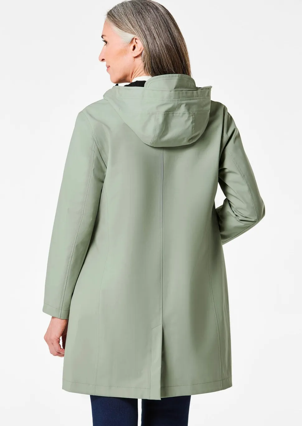 Veste imperméable avec éléments réfléchisseurs