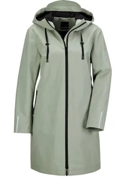 Veste imperméable avec éléments réfléchisseurs