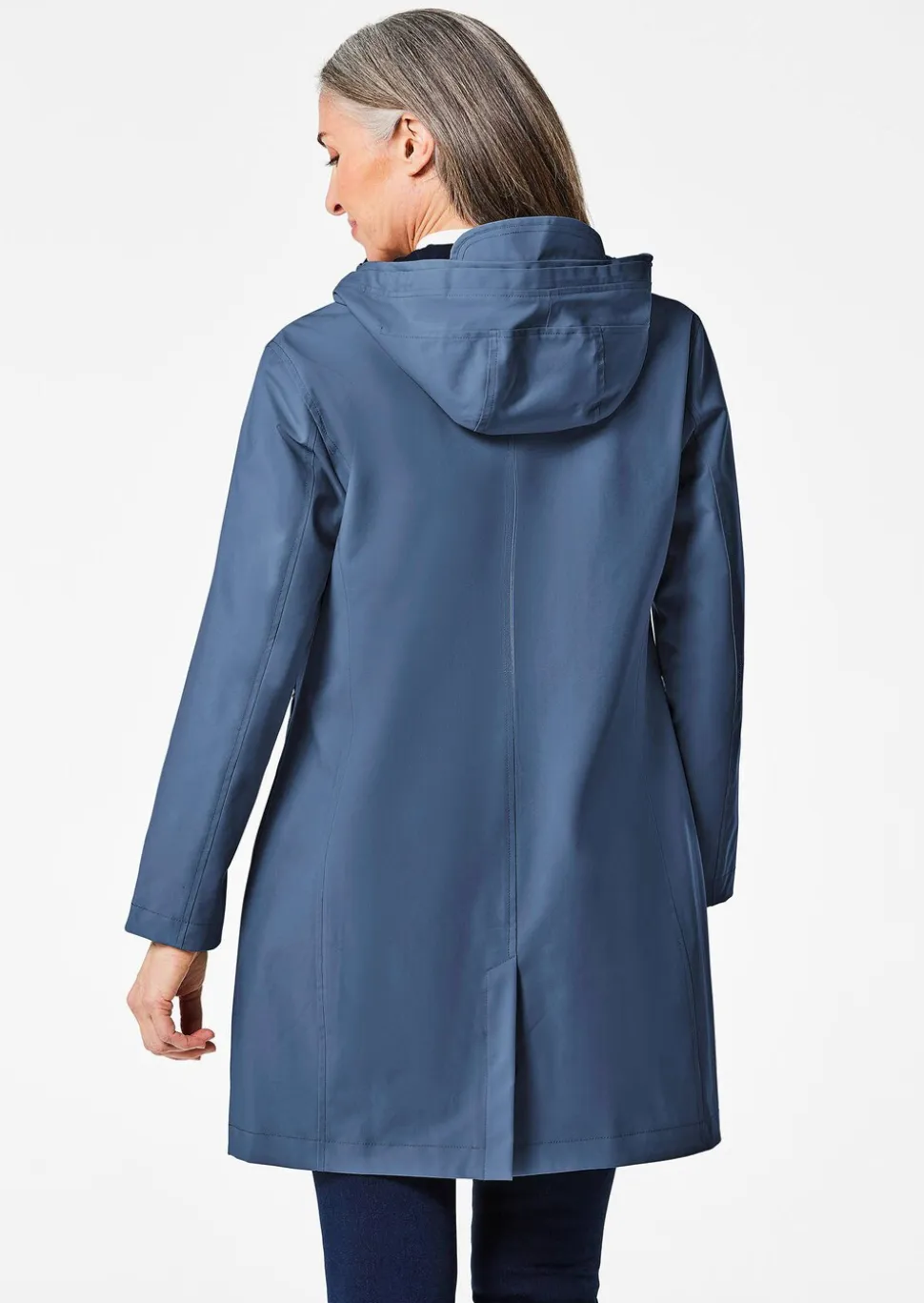Veste imperméable avec éléments réfléchisseurs