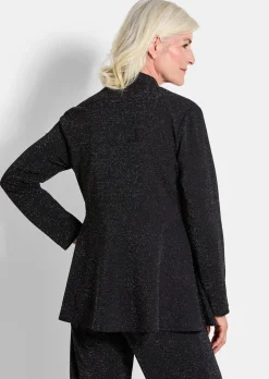 Veste élégante en jersey avec fils Lurex