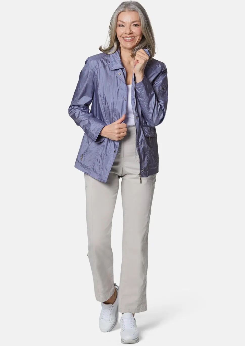 Veste légère avec reflets délicats