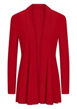 Veste longue en jersey