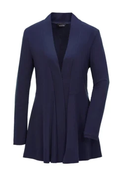 Veste longue en jersey