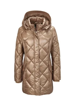 Veste longue matelassée doublée